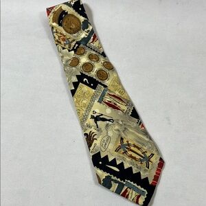 Nicole Miller Silk Tie Vintage 1990 Hand Sewn Novelty Neck Tie.